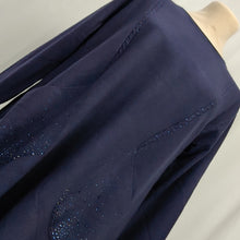 Indlæs billede til gallerivisning C.MP XF6011 Mørkeblå Lang bluse med parlieter
