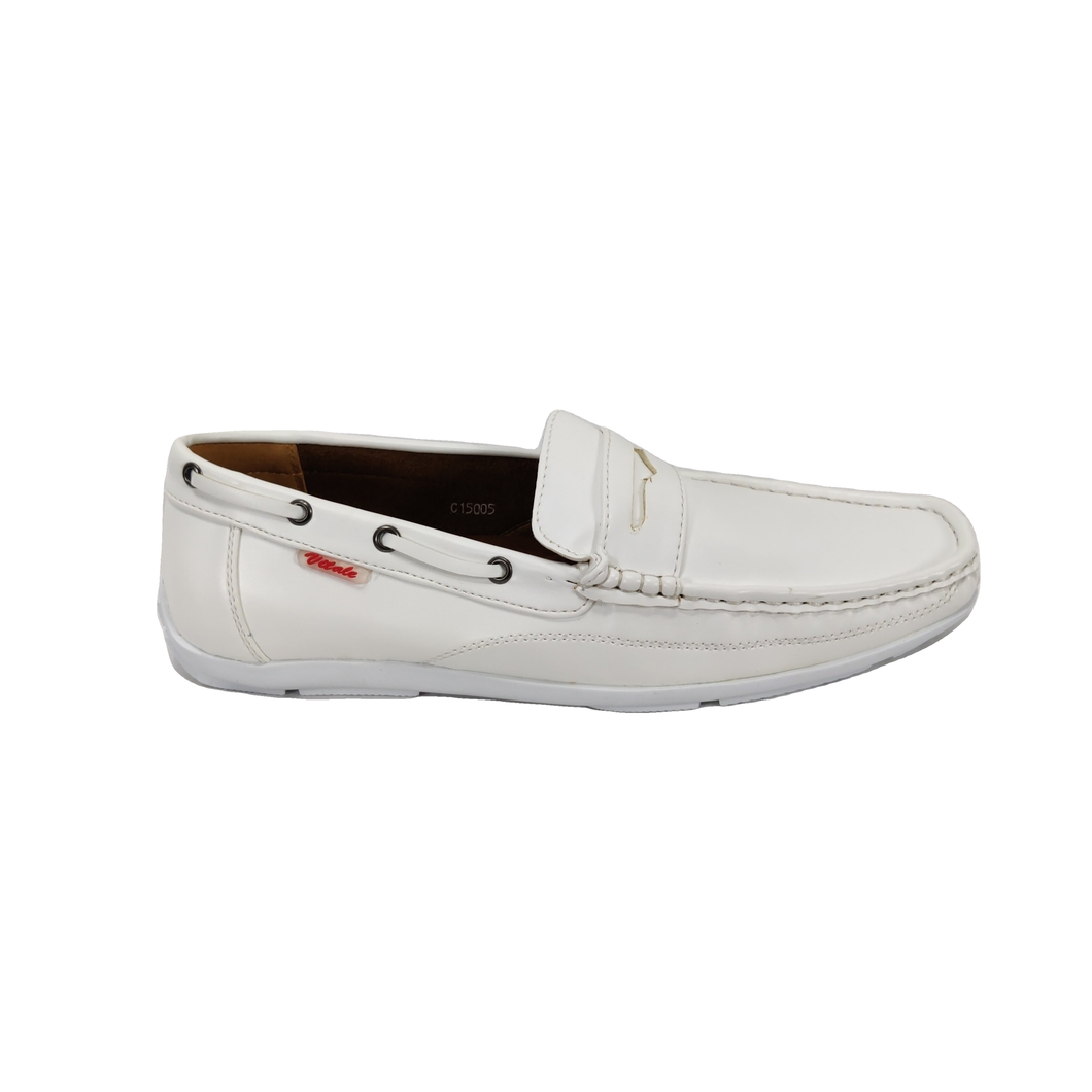 Vitale C15005 Hvide Loafers sko til Herre