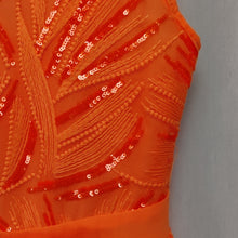 Indlæs billede til gallerivisning Pink Rose FC-157 Orange pige kjole
