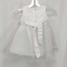 Indlæs billede til gallerivisning R. Framb ZRO-490 Hvid Baby Kjole med bolero og hue
