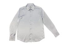 Indlæs billede til gallerivisning Hvid satin skjorte / slim fit