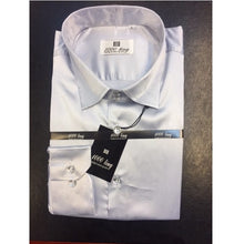 Indlæs billede til gallerivisning Sølv satin skjorte / slim fit