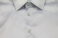 Indlæs billede til gallerivisning Hvid satin skjorte / slim fit