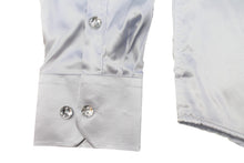 Indlæs billede til gallerivisning Hvid satin skjorte / slim fit