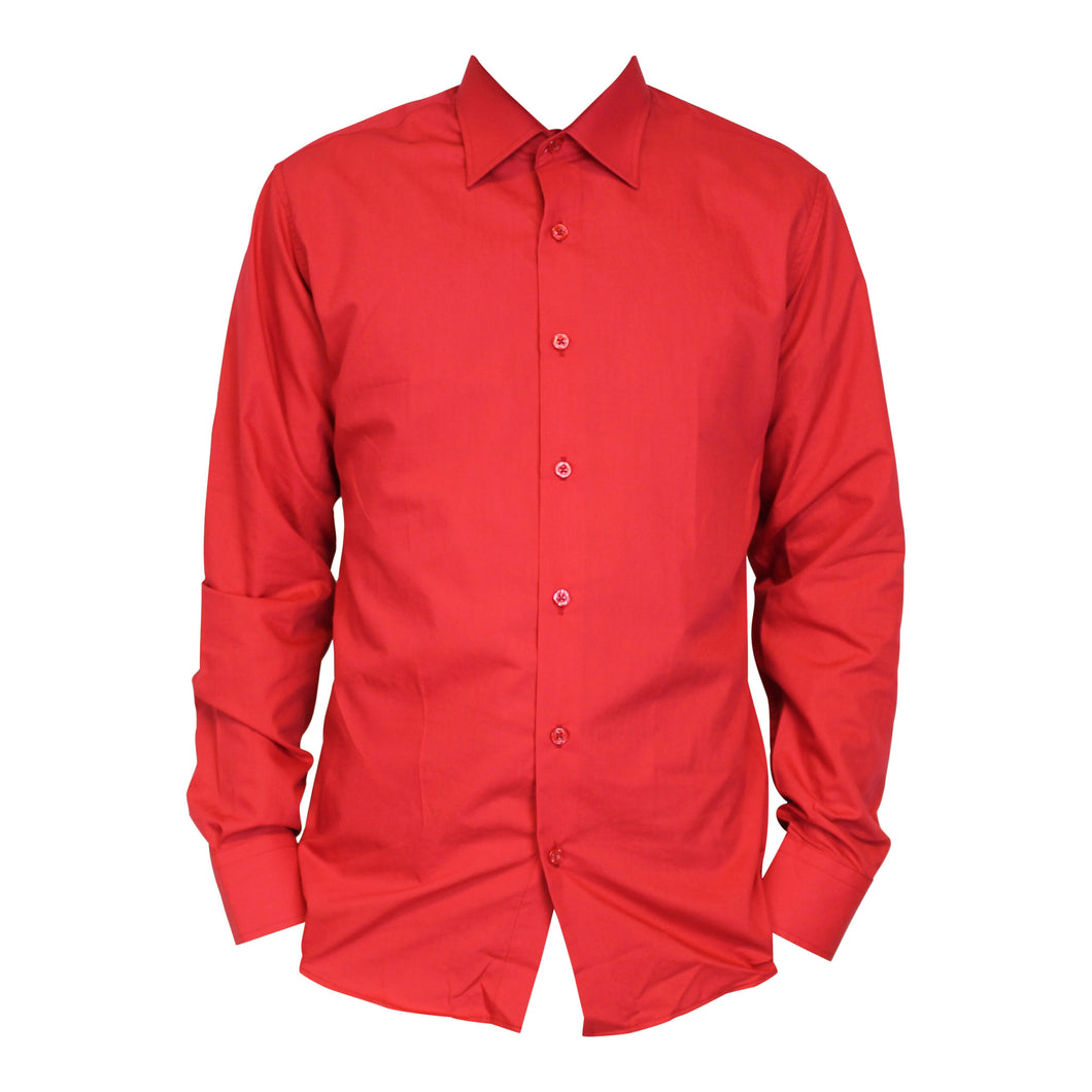 Rød skjorte / slim fit