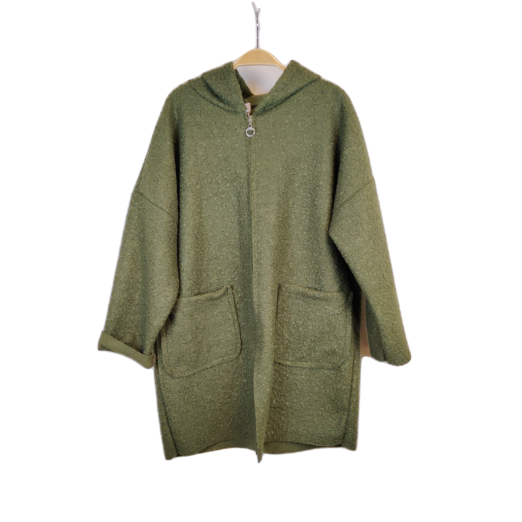 (9281) Grøn jakke til kvinder