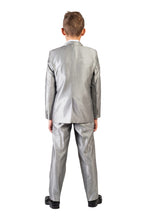 Indlæs billede til gallerivisning Sølv Jakkesæt - blazer, bukser og vest