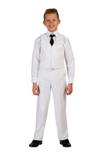 Indlæs billede til gallerivisning Hvid Jakkesæt - blazer, bukser og vest