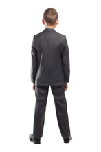Indlæs billede til gallerivisning Mørkegrå Jakkesæt - blazer, bukser og vest