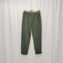 Indlæs billede til gallerivisning New Collection 1180 Grøn dame bukser med elastik
