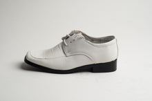 Indlæs billede til gallerivisning Hvid Drenge Sko. Festsko til børn
