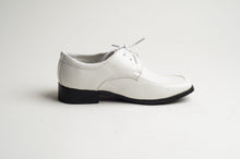 Indlæs billede til gallerivisning Hvid Drenge Sko. Festsko til børn