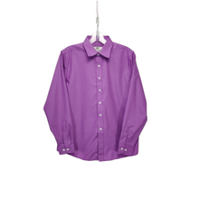Indlæs billede til gallerivisning Violet Langærmede drenge skjorte