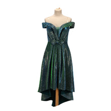Indlæs billede til gallerivisning Juju &amp; Christine 1653 Grøn kort kjole uden ærmer
