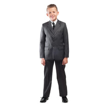 Indlæs billede til gallerivisning Mørkegrå Jakkesæt - blazer, bukser og vest