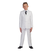 Indlæs billede til gallerivisning Hvid Jakkesæt - blazer, bukser og vest