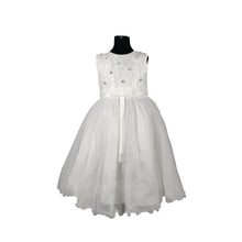 Indlæs billede til gallerivisning T.L Mariage (TL0600) Hvid kjole med glitter. Piger
