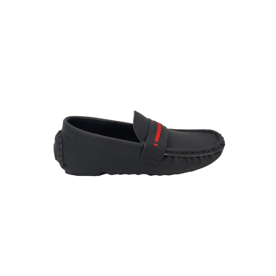 Sort Baby Loafers Sko, Festsko Mikelo BK-205B