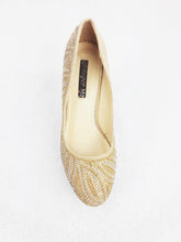 Indlæs billede til gallerivisning Super Me (KN010) Pumps Gold (Heel 8,5 cm.)
