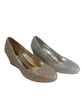 Indlæs billede til gallerivisning Alice (XF666) Wedges - Champagne (Heel 5 cm.)
