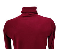 Indlæs billede til gallerivisning TMK Jeans (YYo2-15) Maroon Turtleneck
