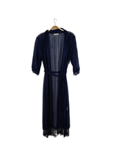 Indlæs billede til gallerivisning Zaren (89283) Blue Short Sleeve Cardigan til Damer
